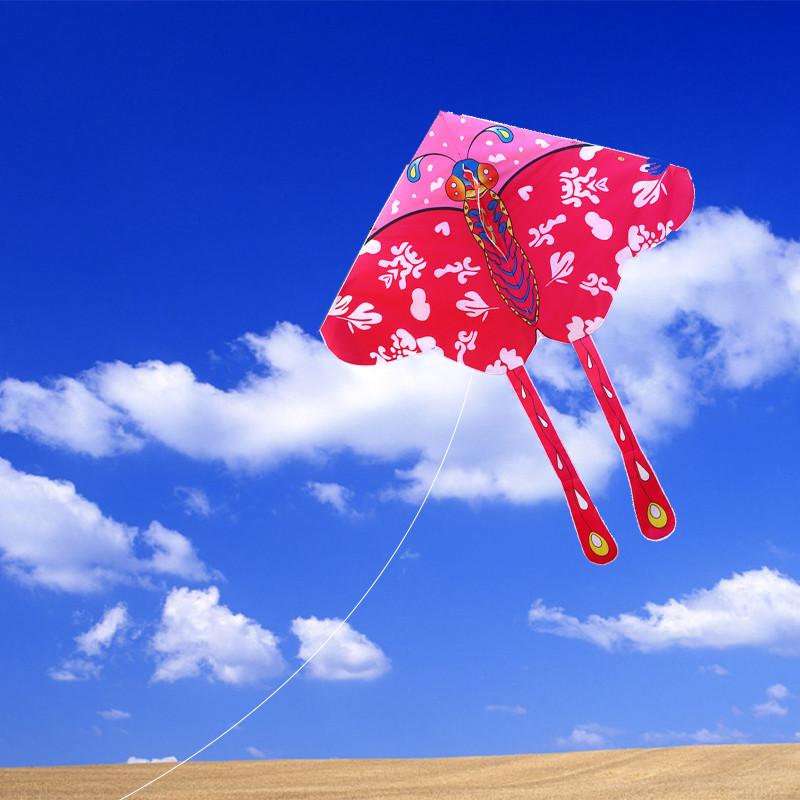 High Definition 1.45m Butterfly Kite For Kids In New Cartoon Style