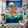 Wall TapestryScooby-Doo Art Hanging Cloth Decorative Background Cover for Room Decoration