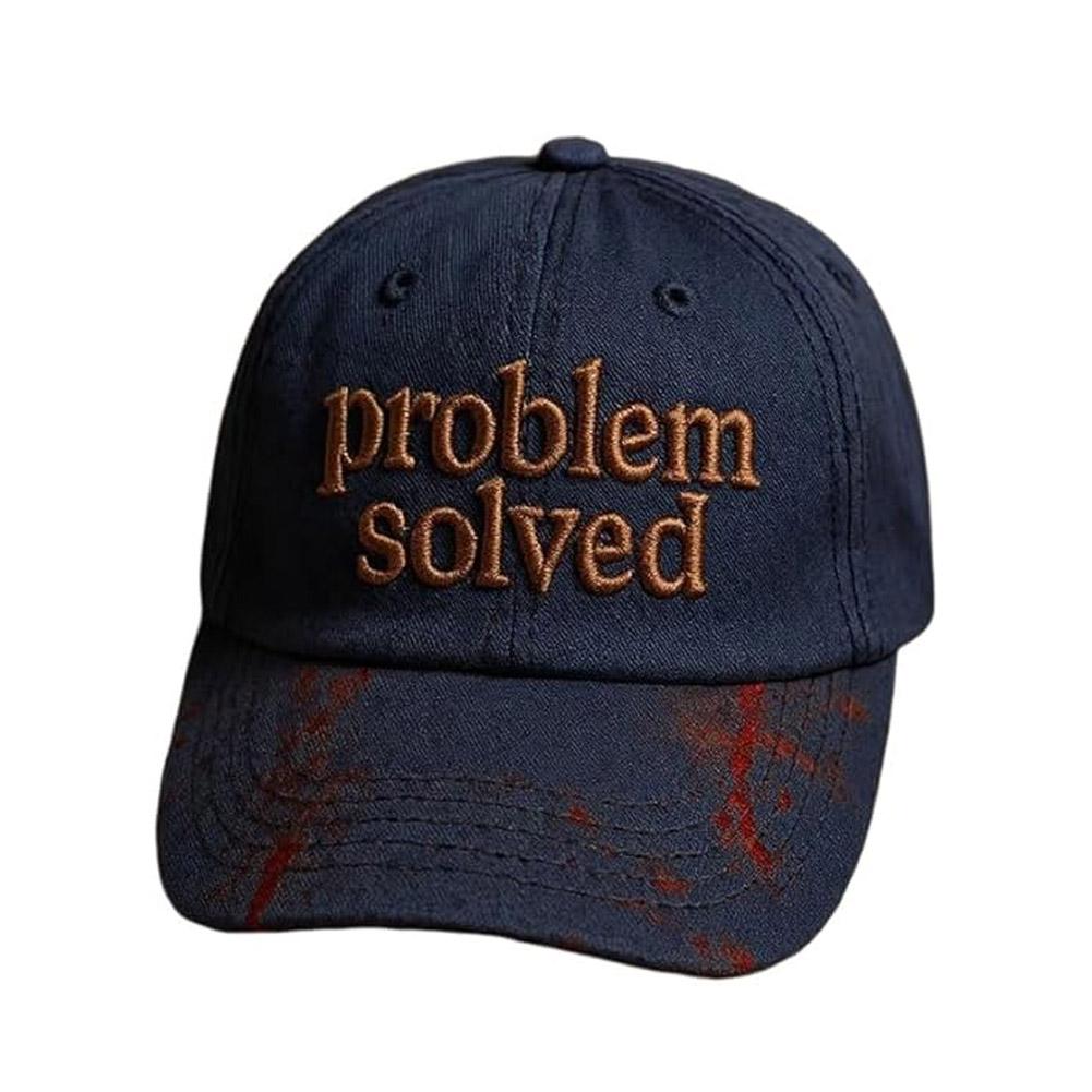Halloween Theme Embroidery Problem Solved Bloody Hat Horror Baseball Suitable For Halloween Party Cosplay Props Gifts