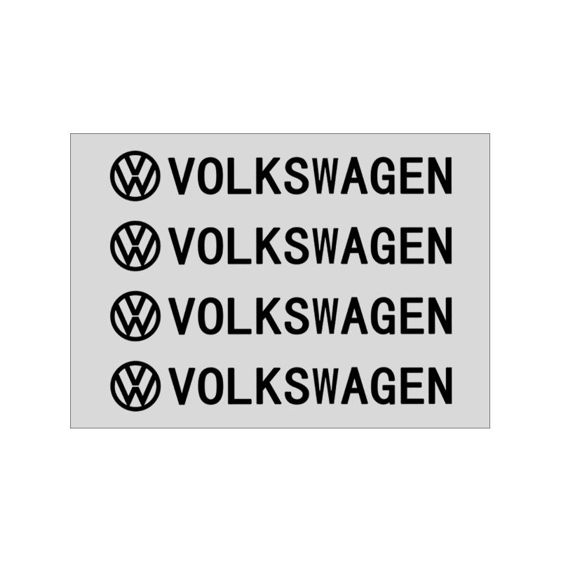 4 ks Samolepky na kliky dveří auta Samolepky na pneumatiky a zpětná zrcátka Pro Volkswagen Golf-5 6 7 MK6 Jetta Lavida Polo Tiguan Passat B5 B6 B7