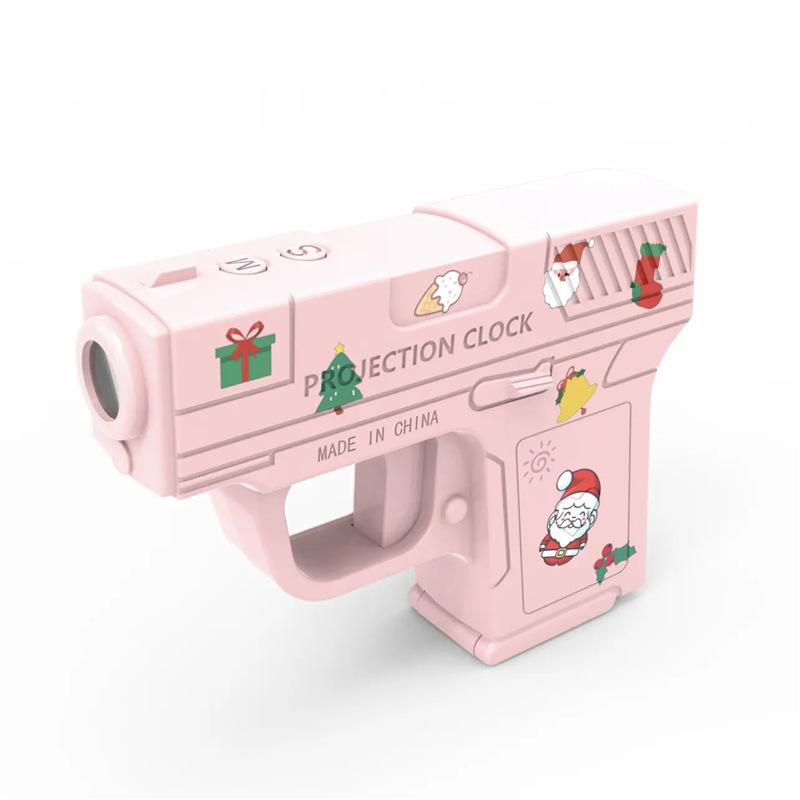 

Электронные часы-игрушка с проекцией времени: Детский трендовый гаджет TikTok с функцией времени и даты Standard розовый