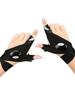 LED Night Fishing Half-Finger Gloves - Breathable Outdoor Light for Fishing and Auto Repair
