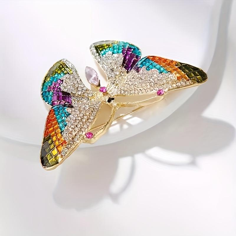 Elegant Butterfly Brooch- Luxurious Pin for Women, Perfect for Daily Wear & Parties