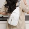 Women's Chest Bag Wide Shoulder Bag Vintage Crossbody Bag