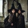 Halloween Kopfschmuck Hexenhut Cosplay Magisches Festival Kappe Elegante Faltbare Zaubererhut Bekleidungszubehör