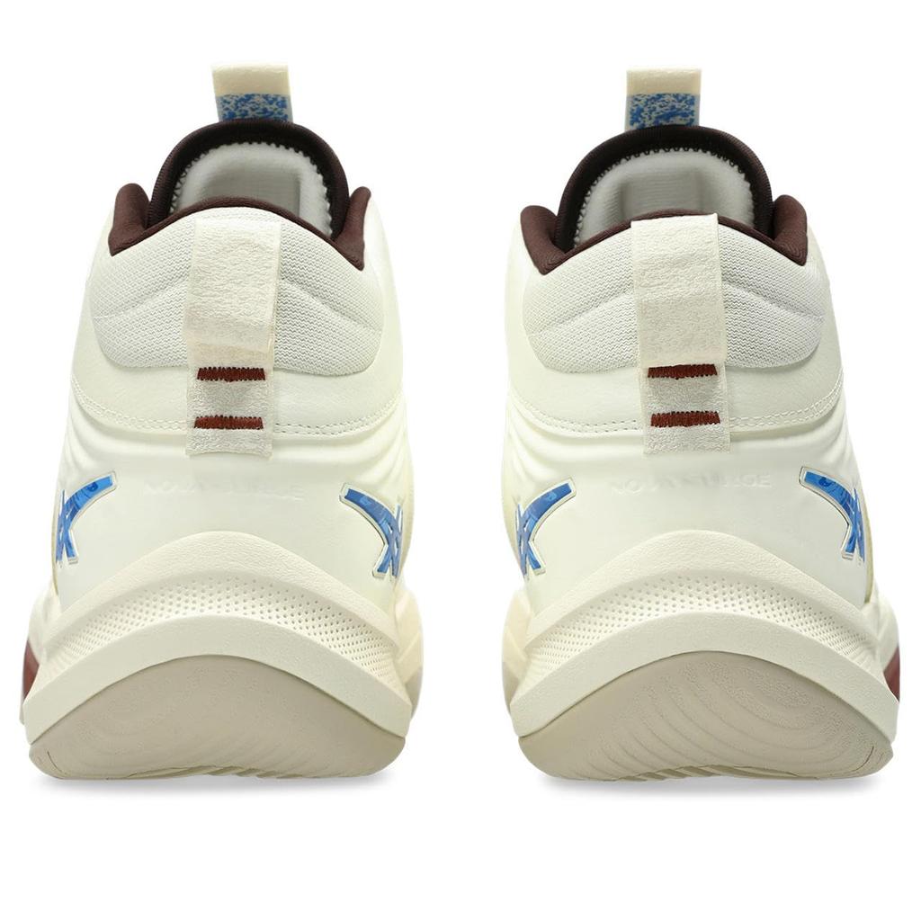 Asics NOVA SURGE 3 Basketball Size 750 2E Shoes, 1061A048, Men's, (Ivory/Blue Coast), 29.0 Cm,