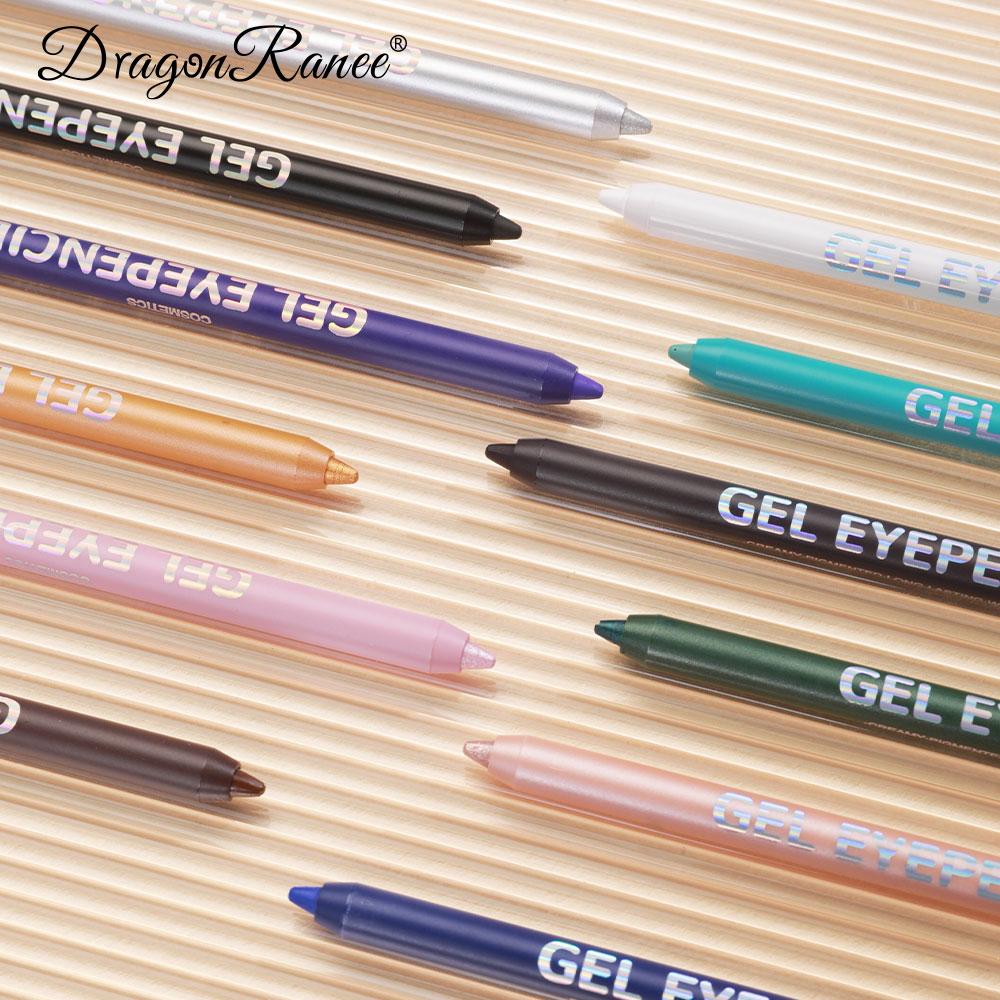 Eyeliner Pencil Easy-Colored Waterproof Sweat-Proof Non-Smudge Beginner Color Eyeliner Waterproof Non-Smudge Pseudo-Fine