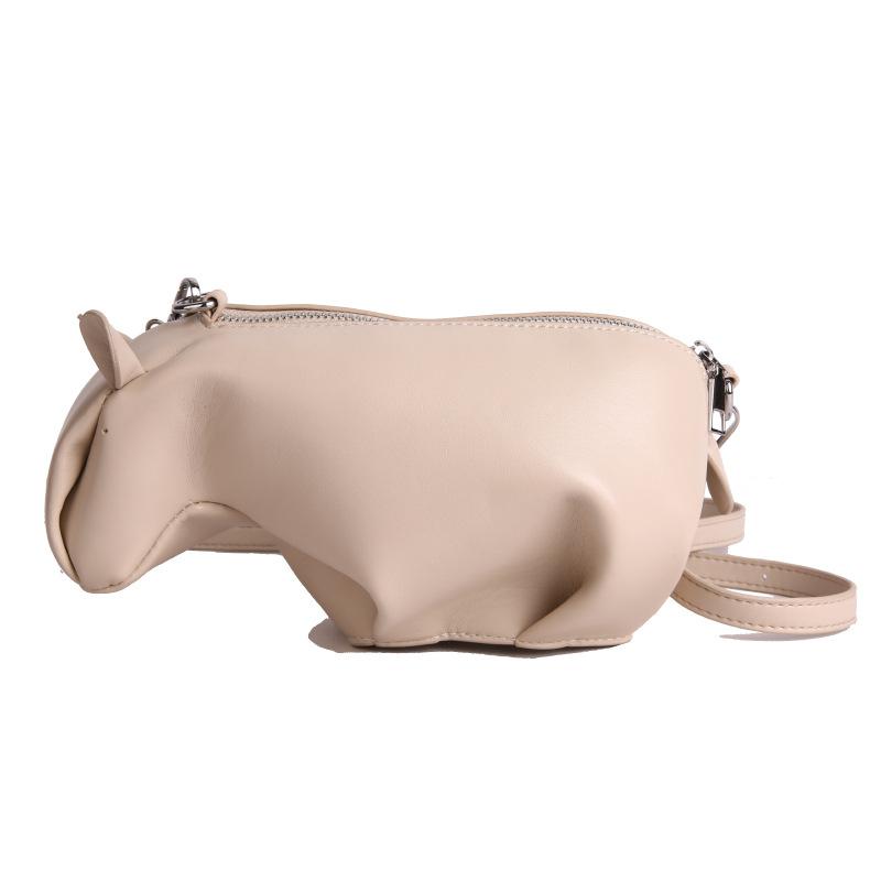 Personality Funny Calf Styling Bag 2025 New Japanese Cartoon Girl Foreign Style Versatile Shoulder Bag Small Messenger Tide