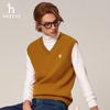 HAZZYS Men's Dog Logo V-Neck Sweater Vest