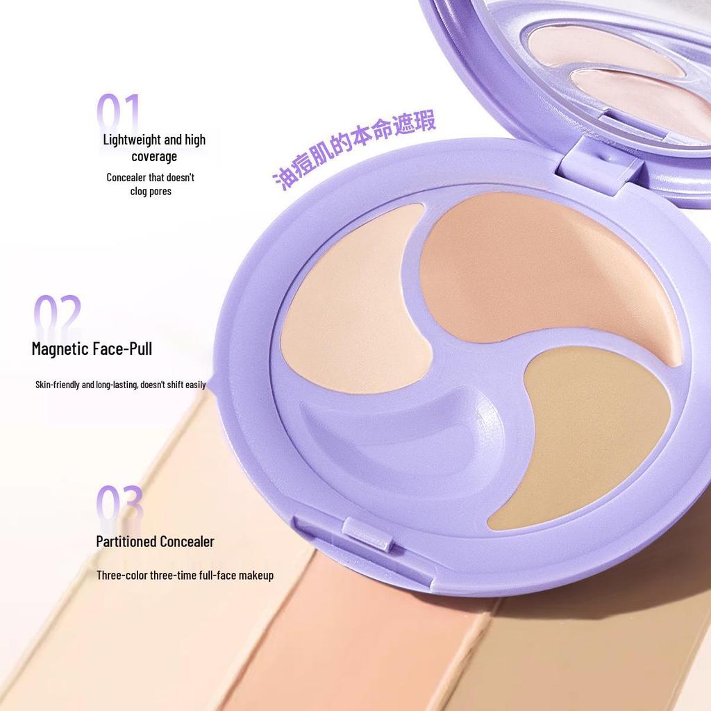 QXQY Multi-Effect Concealer: Hydrating Cream for Acne, Fine Lines, Scars, & Dark Circles