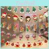 Joyful Christmas Cartoon Paper Garlands For School And Store Decorations Perfect For Holiday Celebrations
