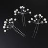 U-shaped Bridal Hair Pearl Wedding Hair Pins Handmade Bridal Hair Pins for Wedding Brides Women Girls