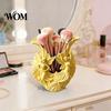 Artistic Desktop Storage Container 3D Printed Pen Holder, Fairies Organizer for Pens, Pencils, Makeup Brushes, Special Gift Art Lovers Minimalist
