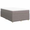 Cadre de lit avec matelas - Maison Exclusive - 120x190 cm - Housse amovible - Tissu polyester