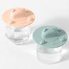 Silicone Cup Lid Heat Resistant Non-Slip Cat Head Design Cup Insulator Lid with Tea Bag Holder Dishwasher Safe Cup Cover for Coffee Milk Tea
