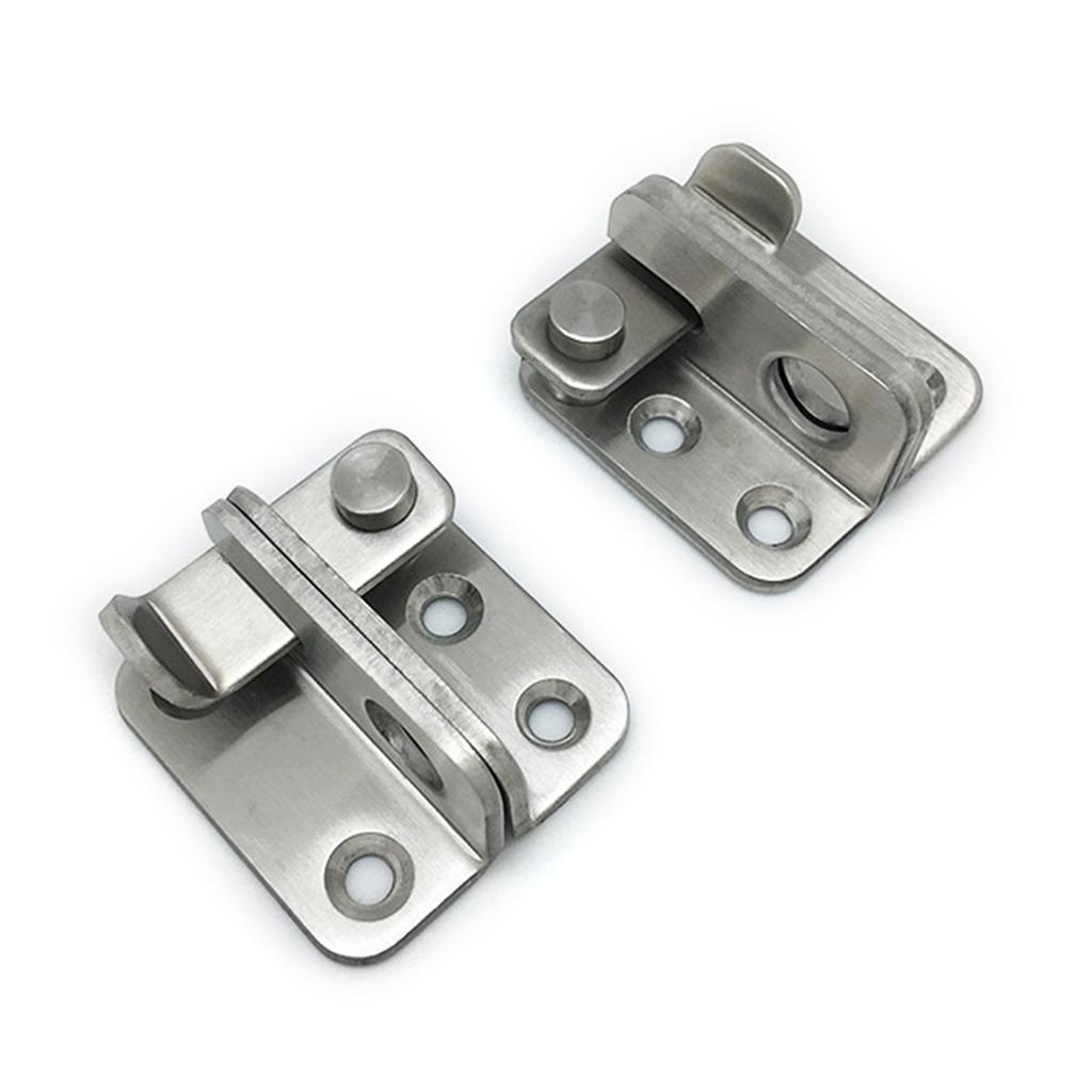 Stainless Steel Safety Door Lock for Protection Door for Latch Lock Buckle Anti-Theft Thickening Bolt Lock Left Right Op