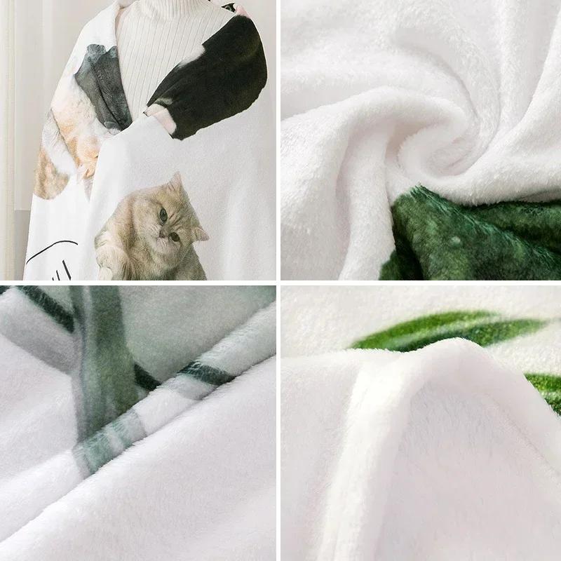 Anime Nap Blanket Sofa Winter Warm A-Madoka A-Magica Bed Fleece Camping Fluffy Soft Blankets King Size Microfiber Bedding