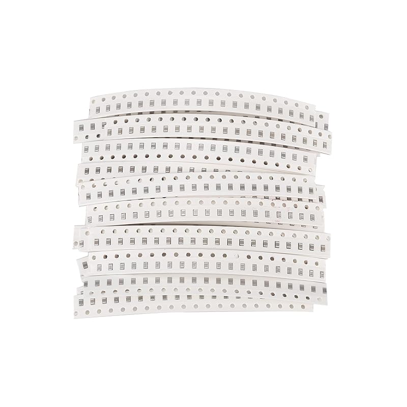 1200 PCS 30 Values 40 Each 0402 SMD Capacitor Assorted Kit 1pF-10uF Chip Ceramic Capacitor Electronic DIY Kit(1200 PCS 30 Values 0402)