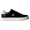 Mens Classic Logo Leather Flat Trainers