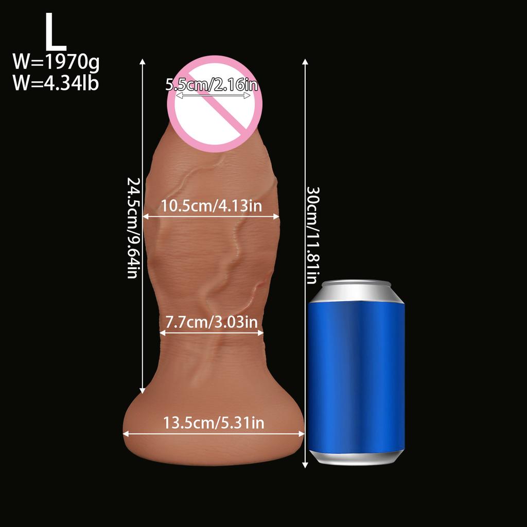 Super Large And Thick Female Egg Free Penis Silicone Simulation Soft Meat Penis For Couples To Satisfy Masturbation Device Adult Sex Toy