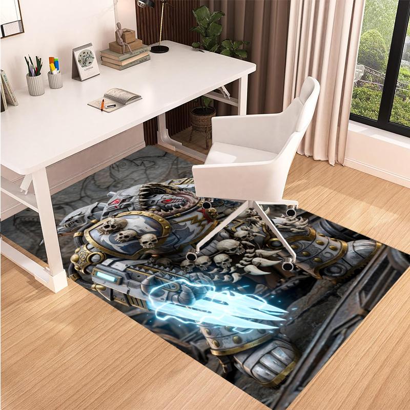 Total War Warhammer Printed Carpet, Rug for Office Chair Living Room Bedroom Kitchen Room Decor Gifts.