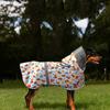 Dog Waterproof Raincoat Ponchos Coat 6 Size to Choose Adjustable Pet Rain Coat Rainwear Walks and Outings