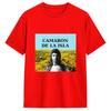 Camarone De La Isla Camiseta Playa Harajuku Camisetas Unisex 100 Algodón Cómodo Top Camisetas Manga Corta Ropa de Calle Tops