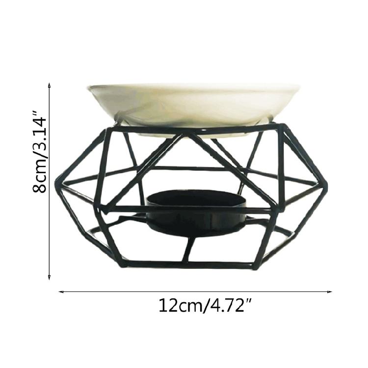 Home Oil Burners Geometric Essential Oil Candle Holders for Essential Oils