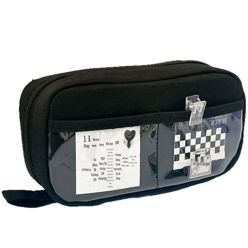 2025 Volcano Large Capacity Pencil Case: Stylish Stationery Box for Students