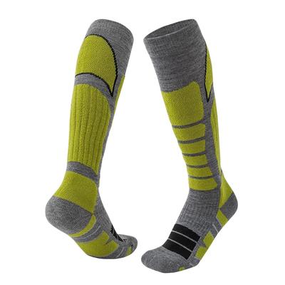GUGULUZA Merino Wool Snowboarding and Skiing Perfect for Outdoor Fall and Winter One Light Men's Socks, Warm, Antibacterial, Odor-Resistant,