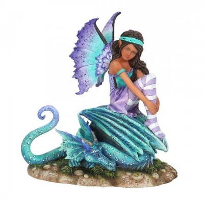 Figurka wróżki Amy Brown Dragon Perch