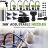 Energy Saving Summer Proof Outdoor Irrigation System With Multiple Directional Watering Coverage For Flowers Grass And Shrubs