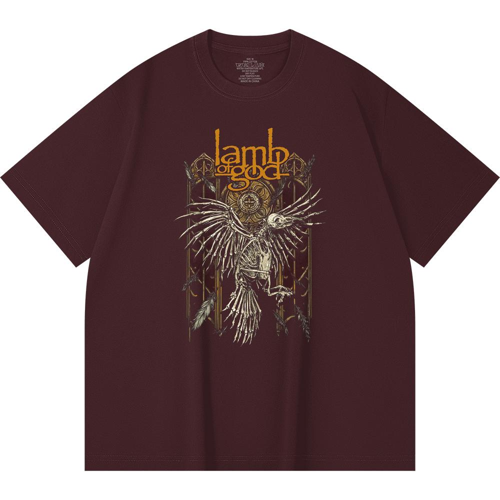 230 g/m² 100% Baumwolle Heavy Metal T-Shirt Rockband Beliebte Musik Druck Unisex Schweres Baumwoll-T-Shirt