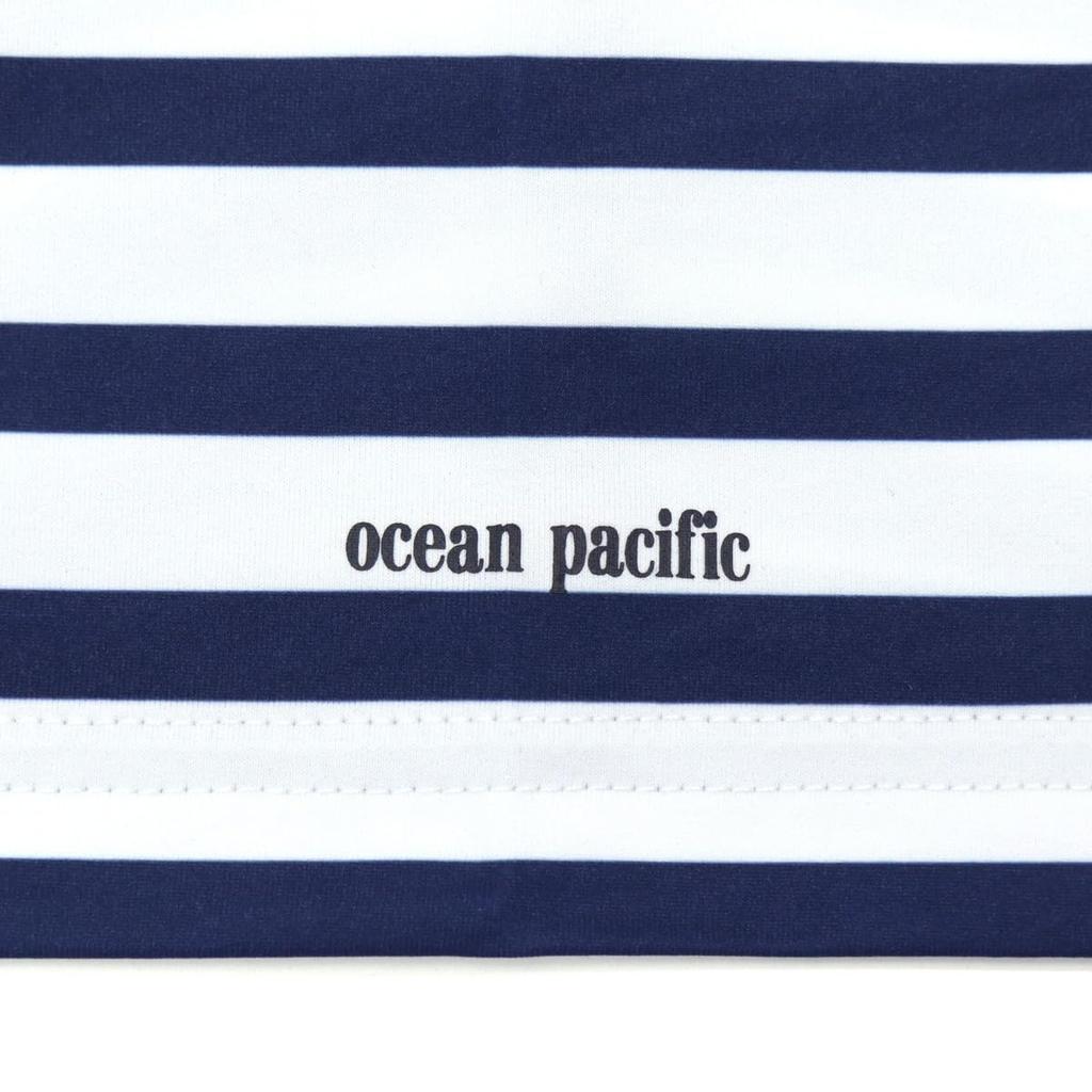 Milkfed Casual X OP Rash Guard Pocket Black Tee, Women's,