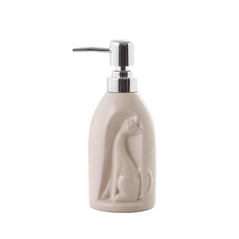 shampoo dispenser Ceramic hand sanitizer bottle lotion press bottle shampoo bottle bath gel sub bathroom accessories