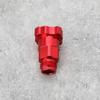 Corrosion Resistance External Thread Adapter Aluminum Alloy High Strength Spray Connector Spray Painting Red Quick Connector