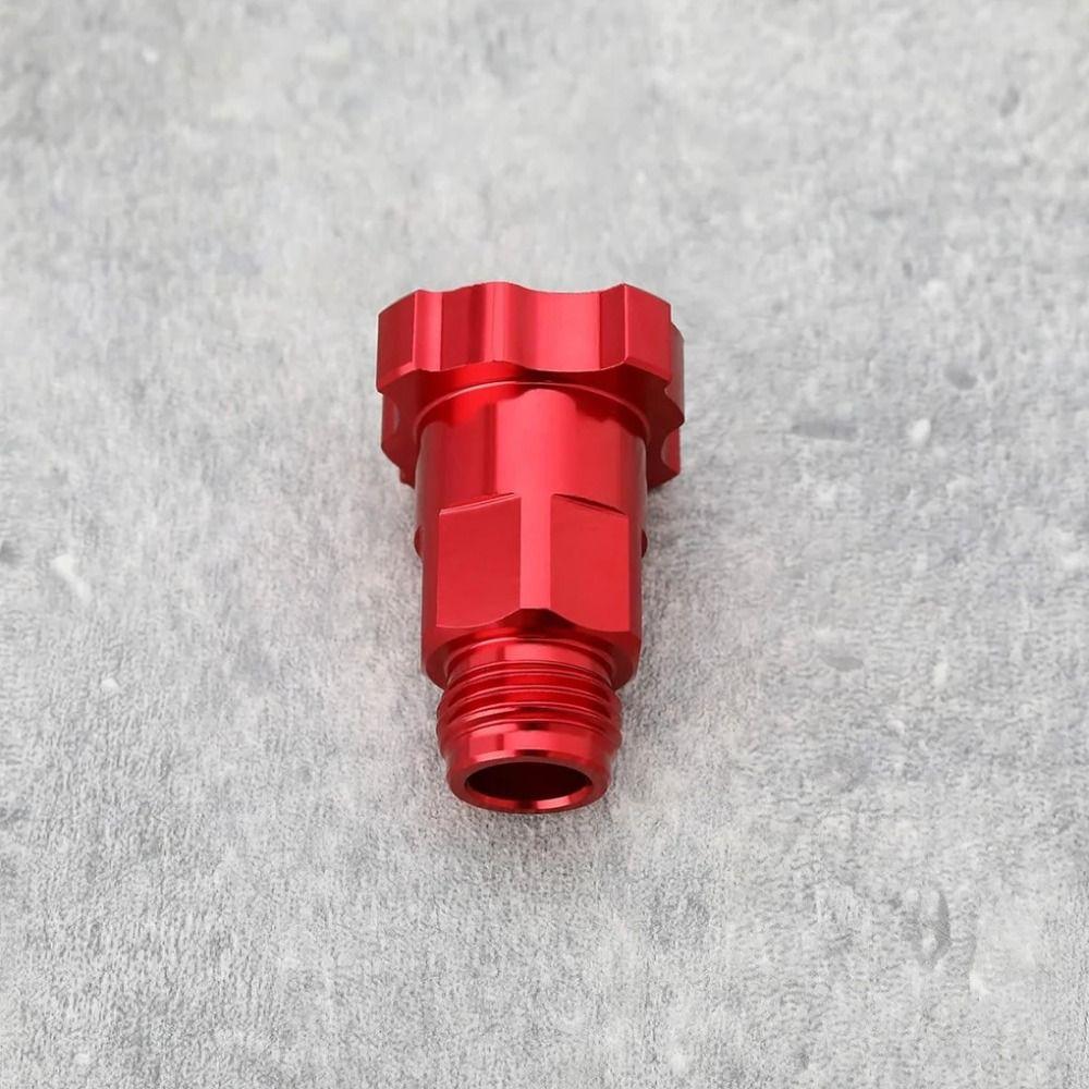 Corrosion Resistance External Thread Adapter Aluminum Alloy High Strength Spray Connector Spray Painting Red Quick Connector