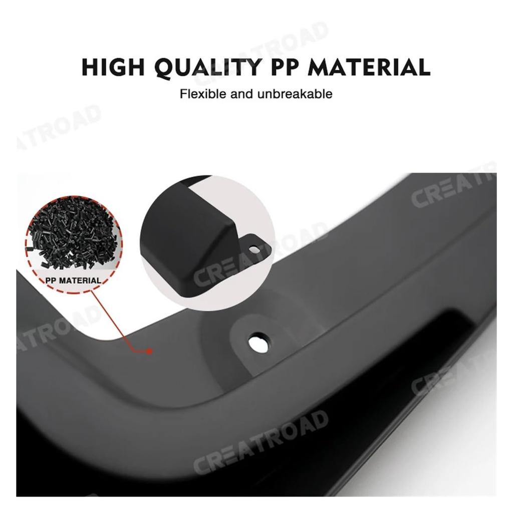 4 stk Skvettlapper Skvettlapper Sprutskjermer Skjermbeskytter Civic Sedan 2016 2017 2018