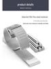 Milanese Mesh Watch Strap 0.4 Line, 304L Stainless Steel, Quick Release, Universal Fit