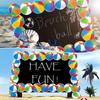 Colorful Beach Balls Border Trim Bulletin Board Border Trim 16ft-69ft for Notice Board Chalkboard Classroom Decoration