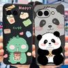 For Google Pixel 9a 9 Pro Phone Case Cool Cartoon Cat Painting Soft Slim Clear TPU Rubber Silicone Back Cover For Google 9 9Pro