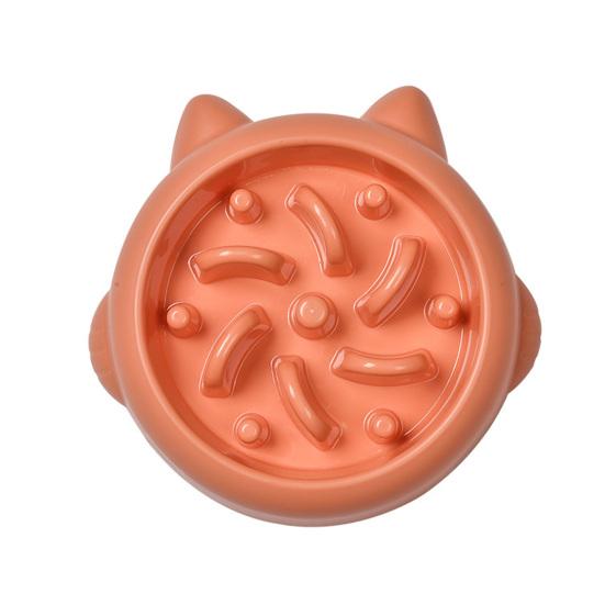 

Миска для собаки Медленное кормление Анти-шок ПП Материал Диспенсер для корма щенка Кормление