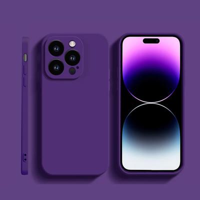 Soft Square Liquid Silicone Phone Case For iPhone 14 13 12 11 Pro Max X XR XS Max 8 7 6 Plus Cover