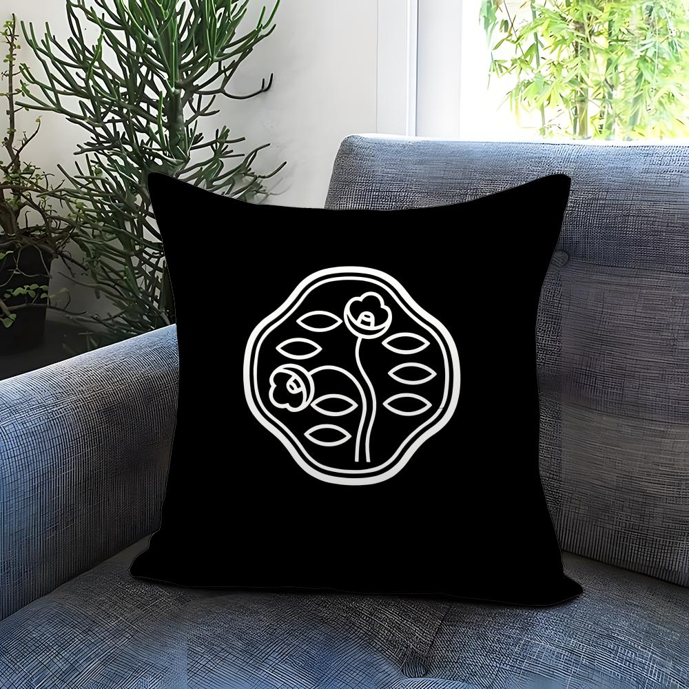 VVVioletS EvergardenS Cushion Cover Comfortable Reversible Pillow Cover Ideal for Car Sofa Bedroom & Beyond