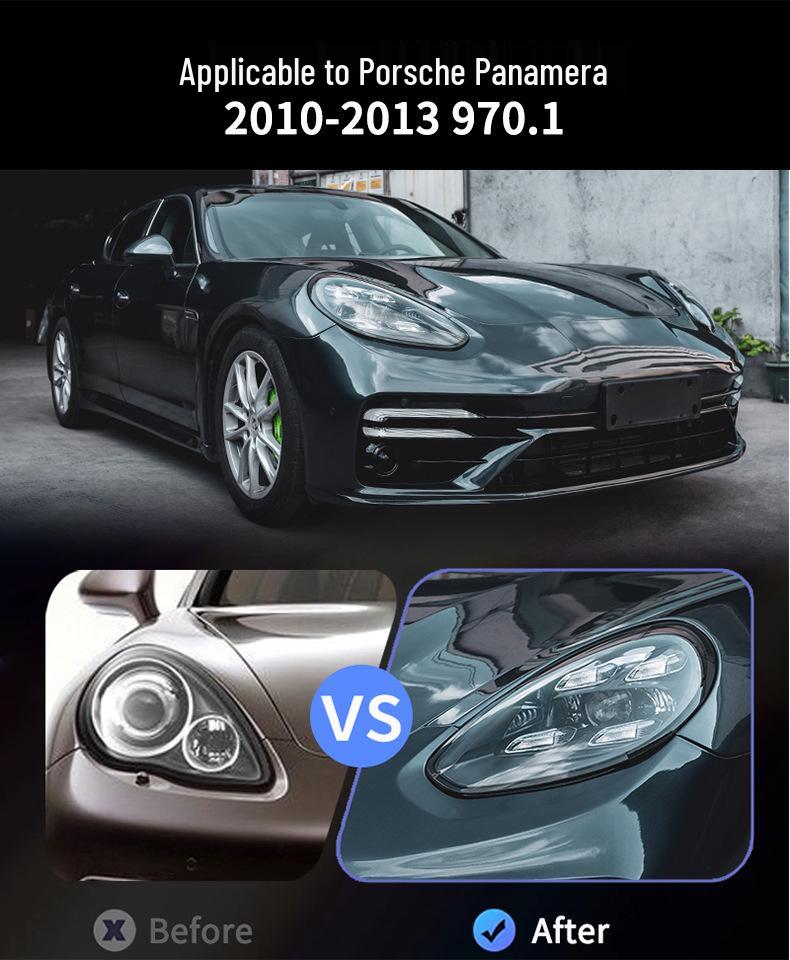 Matrix LED Headlights for 2010-2013 Porsche Panamera 970.1