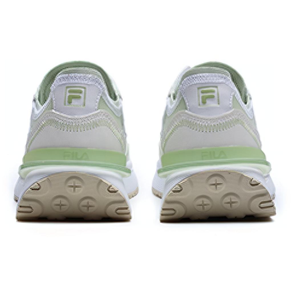 Fila Renno Mesh Fabric Synthetic Leather Sport Versatile Low-Top Casual Shoes Women Sneakers Snow-White F12W226122FSW