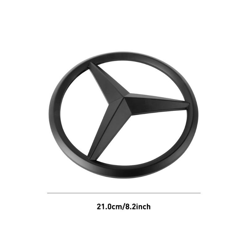 1 buc 188mm/210mm ABS Insignă Decal Capac Emblema Grilă Față Mașină Pentru Benz W204 W205 W210 W211 W212 W213 Clasa A/C/E/S/CLA/GLA GLC