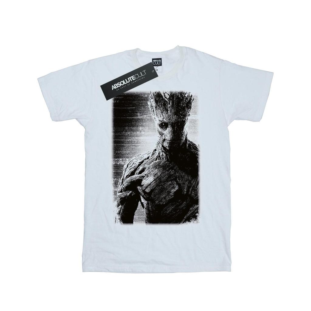 Marvel Mens Guardians Of The Galaxy Groot Poster T-Shirt
