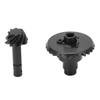 8T 27T Helical Bevel Gear with Gasket Steel Gear Set for Axial SCX10 II III 90046 1/10 RC Car