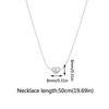 Heart Necklace Women Minimalist Collarbone Chain Ins Simple Cold Style Alloy Jewelry Gift Elegant Pendant Trendy Necklace